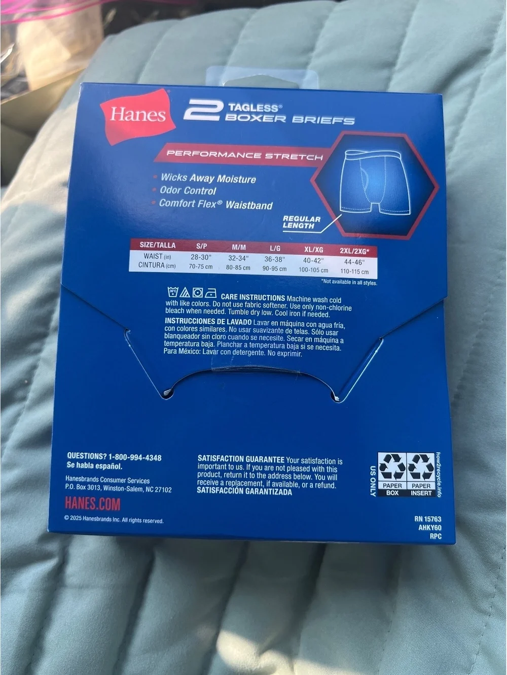 Hanes experience comfort